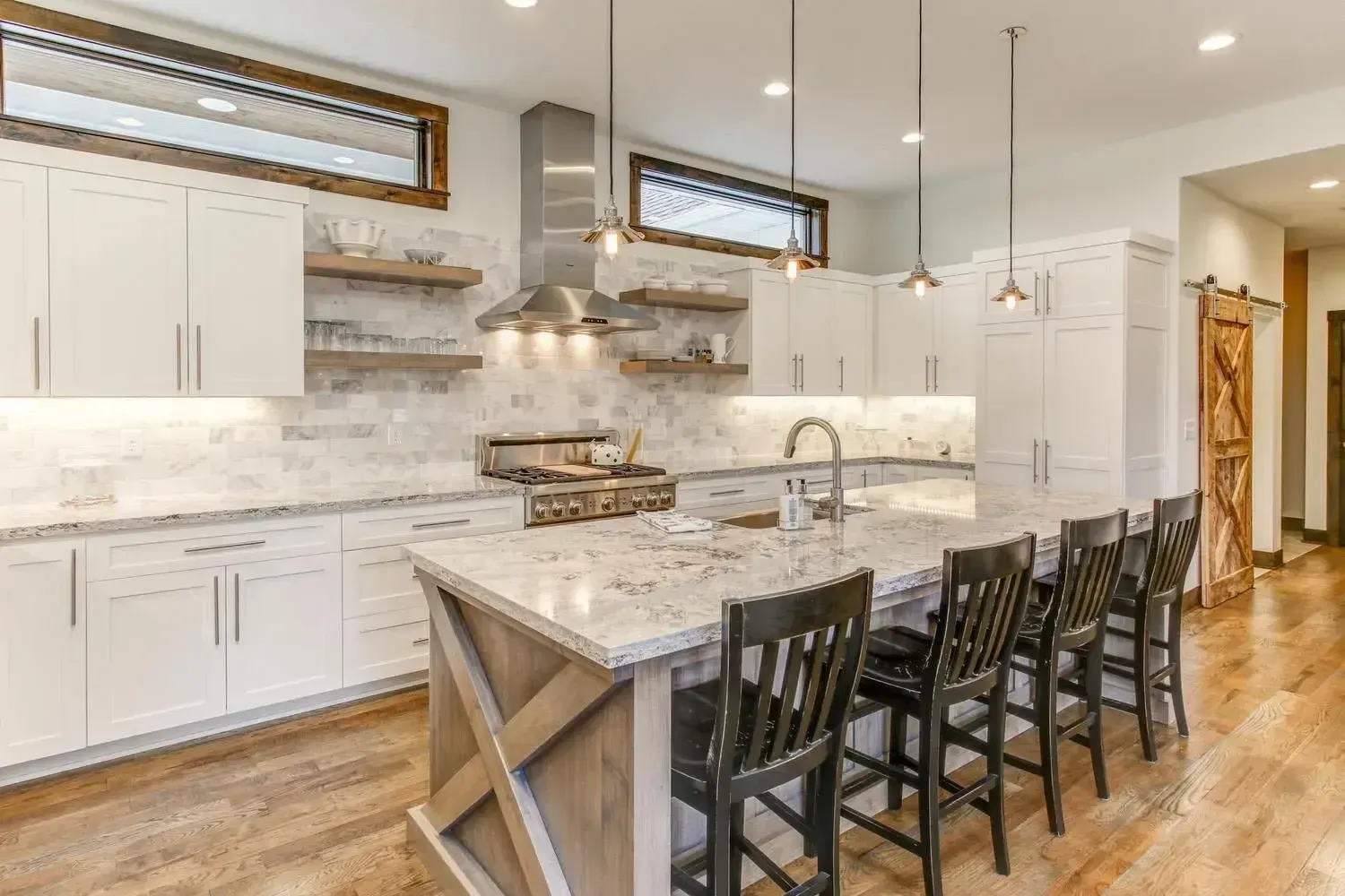Modern Marble Countertop Kitchen