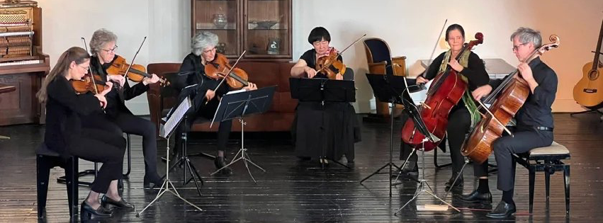 Als eerste concert na de lange coronastilte betrad het Euregio Strijkkwartet het podium