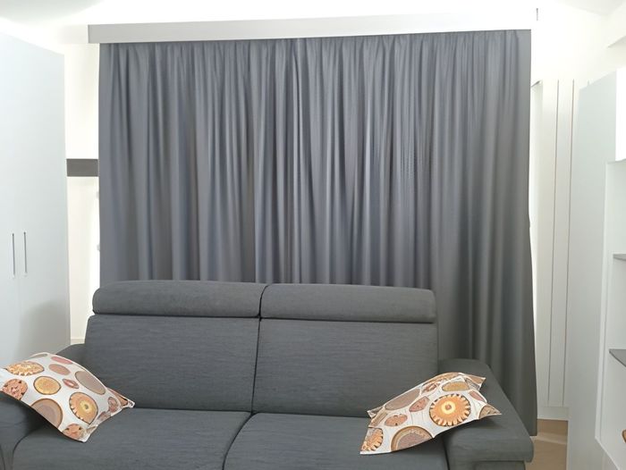 tende da interno grigio