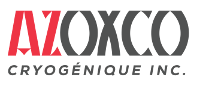 Un logo pour une entreprise appelée azoxco cryogenic inc.