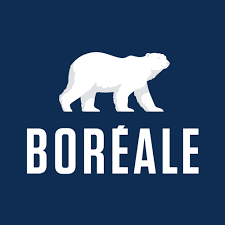 Le logo de boreale a un ours polaire dessus