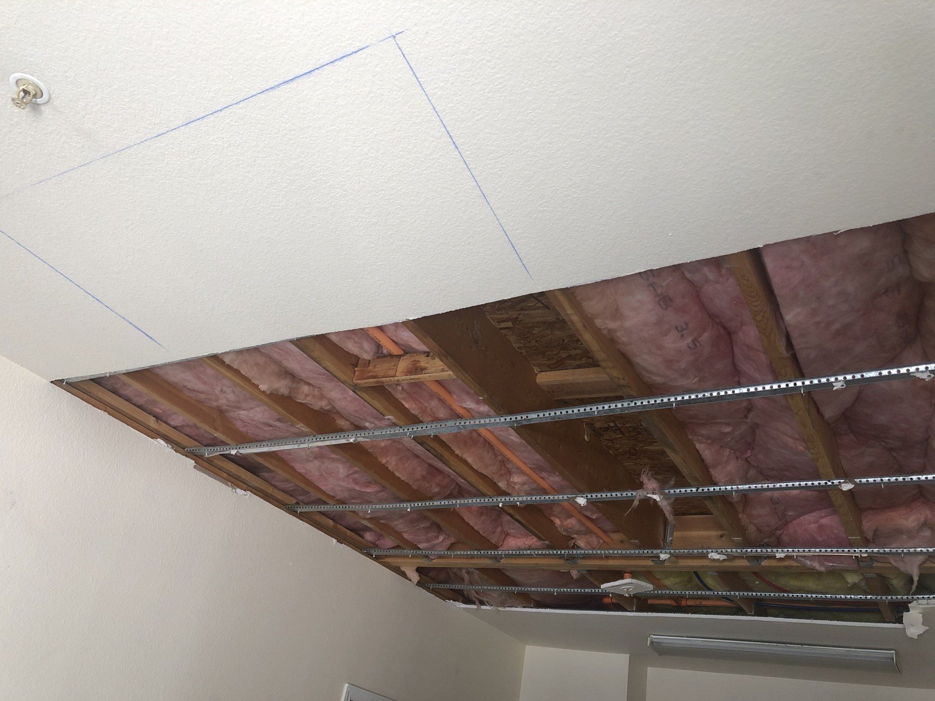 water damage from fire sprinkler — water damage restoration meridian