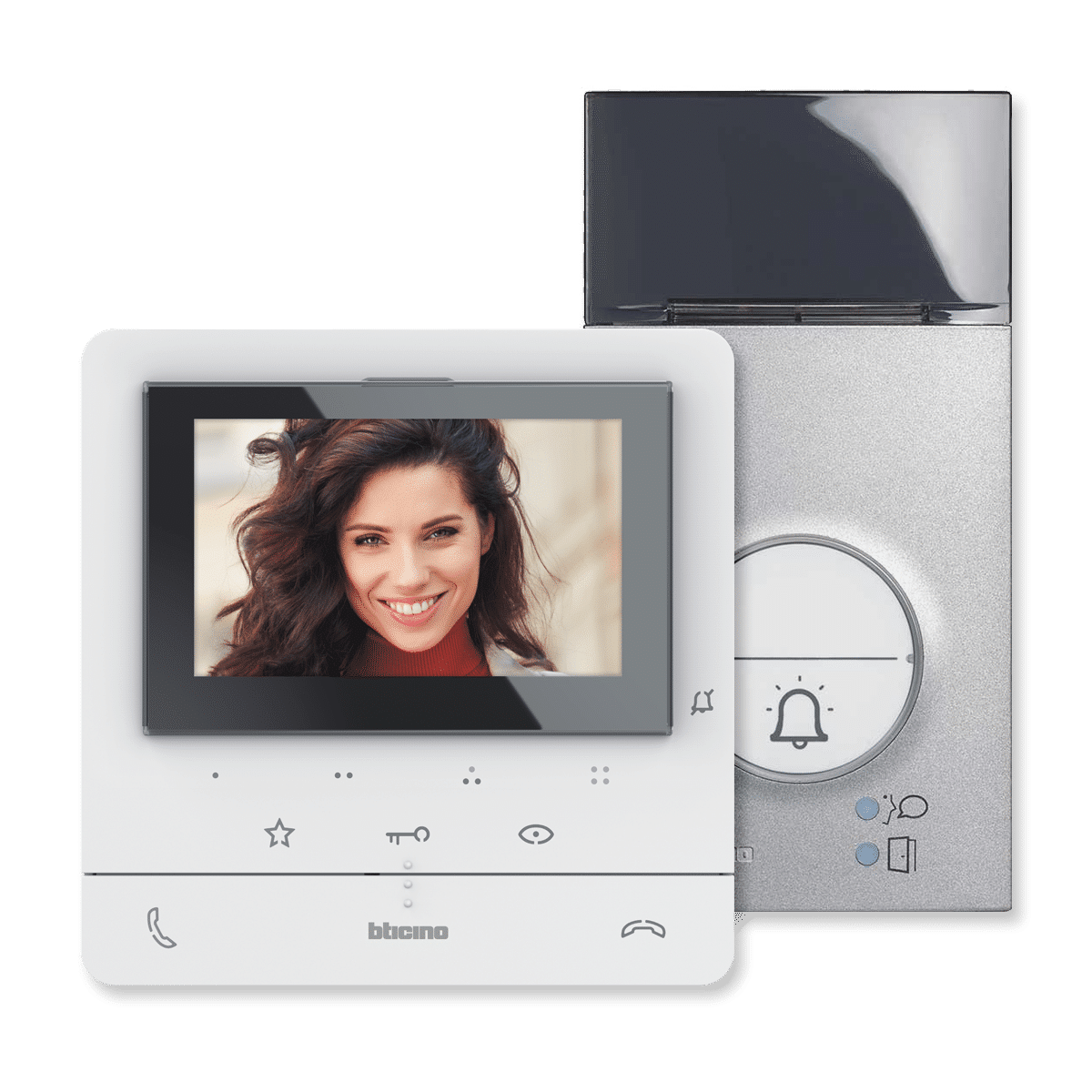 Videocitono Bticino 2fili con Unità interna ed esterna