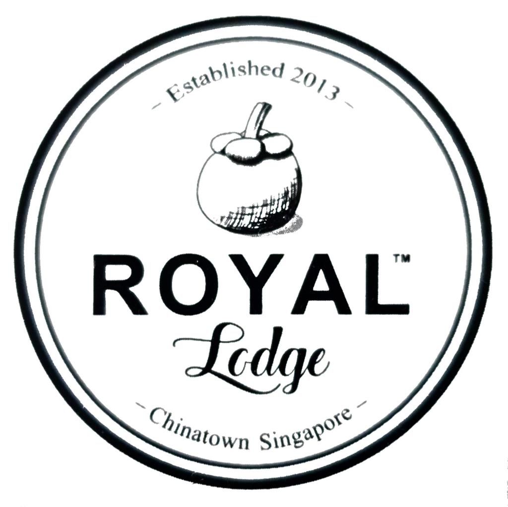 The logo for the Royal Lodge in Pagoda Street, Chinatown , Singapore