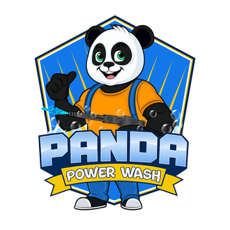 panda power wash logo
