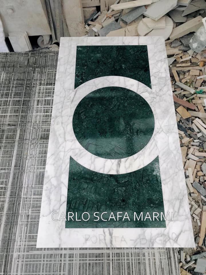 piano in marmo a Roma