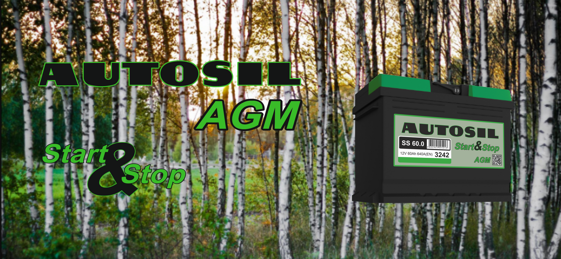 Baterias AUTOSIL Start & Stop AGM