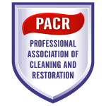 Logo for Professional Association of Cleaning and Restoration (PACR). 