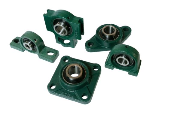 A Group Of Green Bearings On A White Background — Torque Tech Supply & Repairs In Port Macquarie, NSW