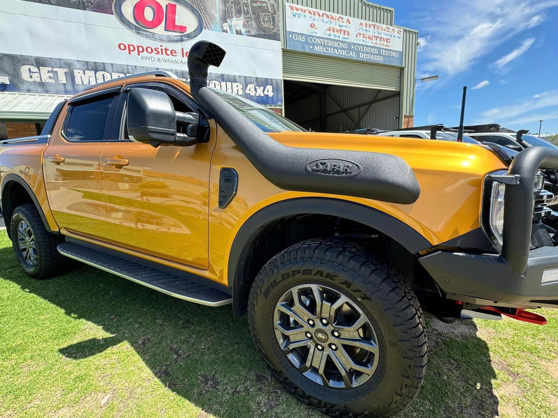 Orange Off-road Truck — Opposite Lock In Wodonga, VIC