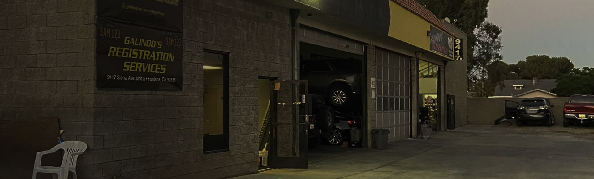 Repair Shop Front
