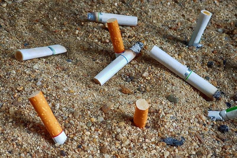 Turpinot aktīvo darbu pie sabiedrības izglītības pareizā cigarešu izsmēķu utilizācijā