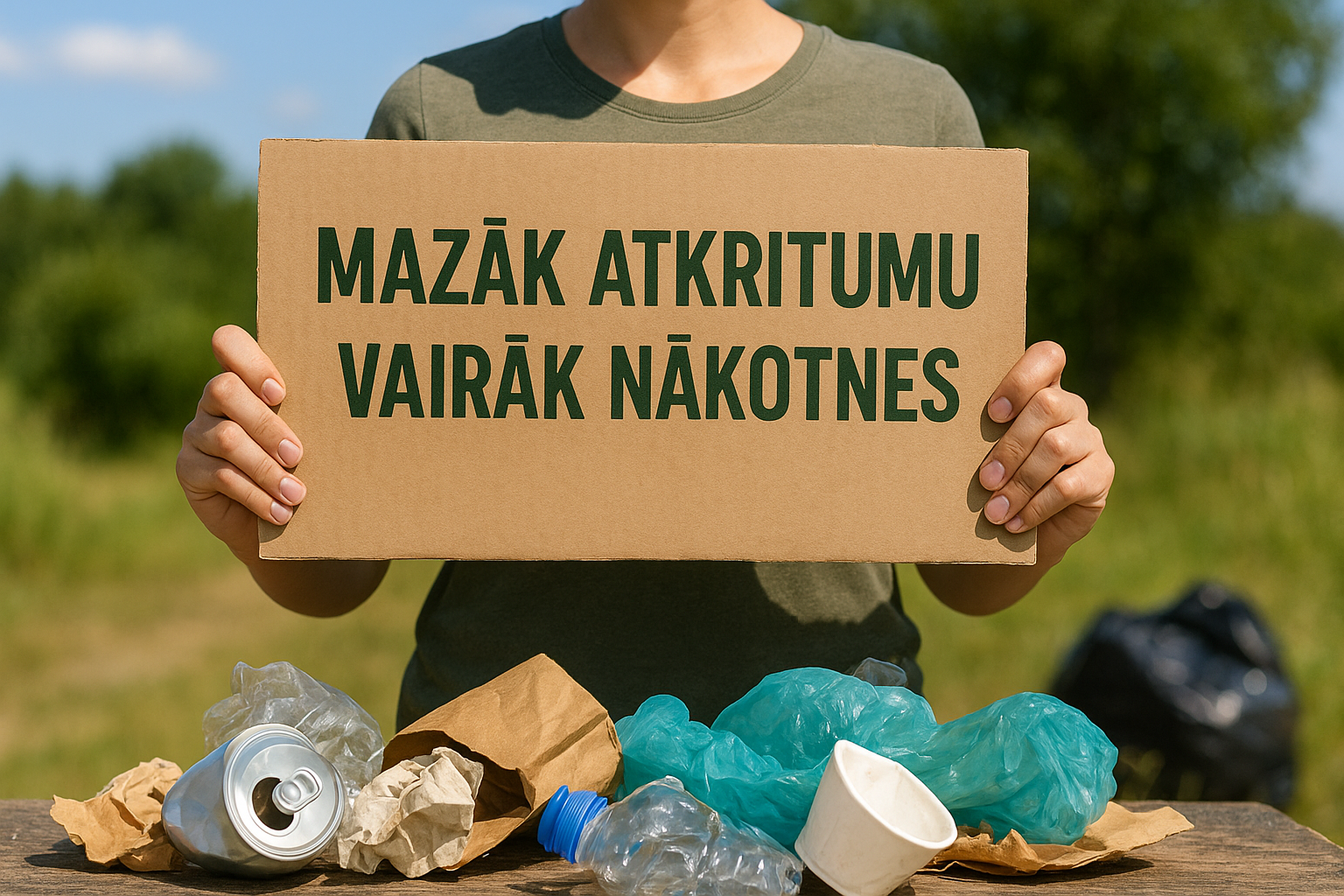 Mazak atkritumu un vairāk nākotnes