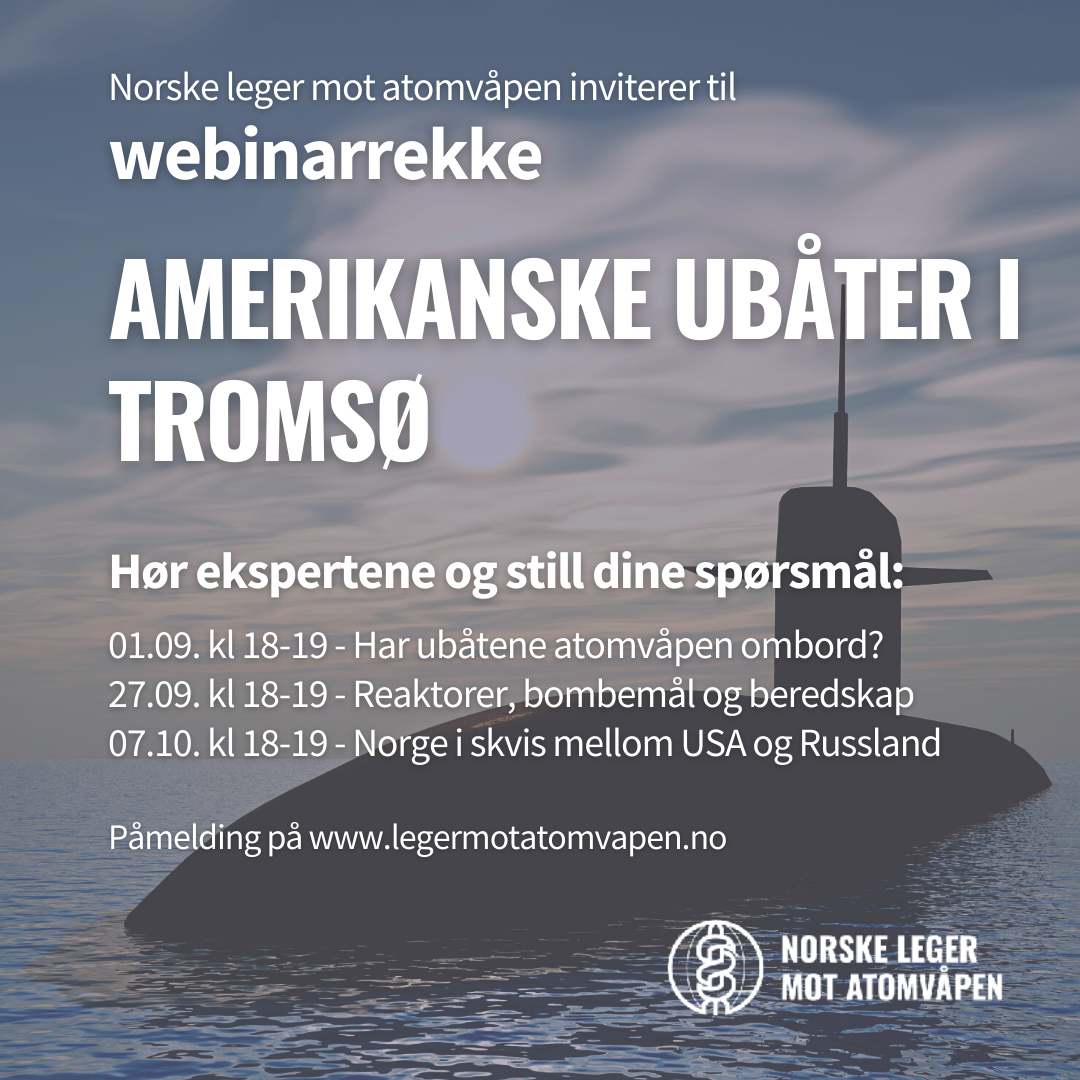 Webinarrekke om allierte ubåter i Tromsø