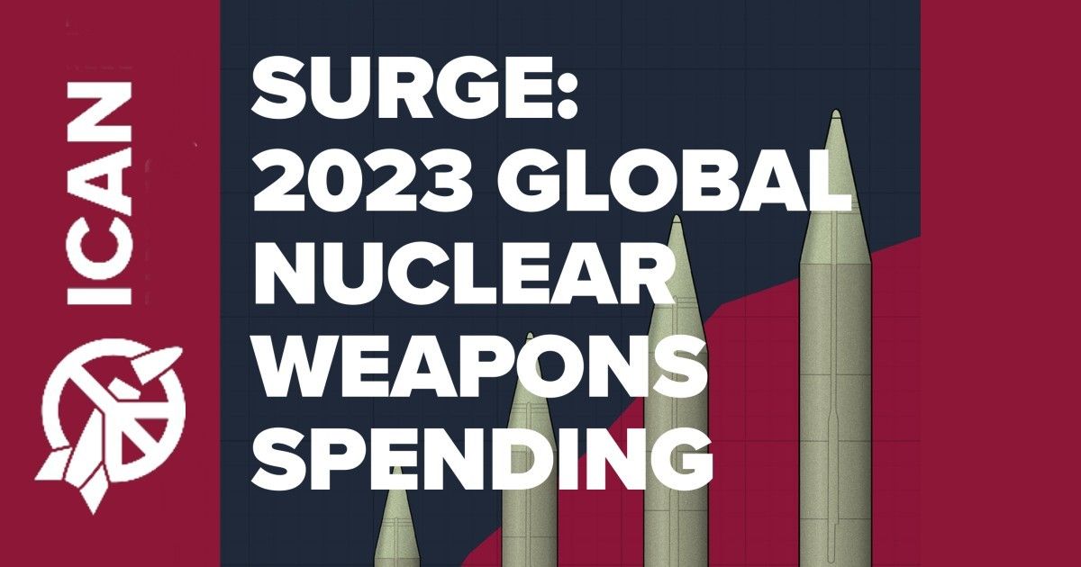 Globale utgifter til atomvåpen stiger til 91,4 milliarder dollar