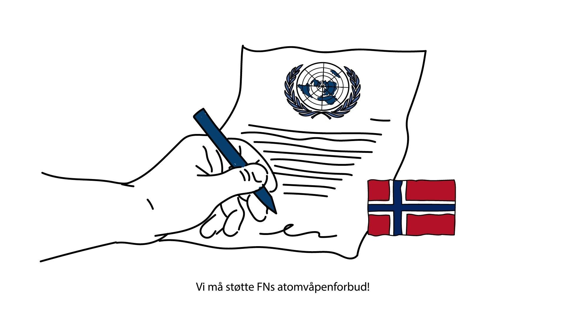 Ny informasjonsfilm: Norge må støtte FNs atomvåpenforbud!