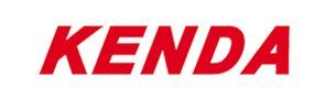 Red KENDA logo on a white background
