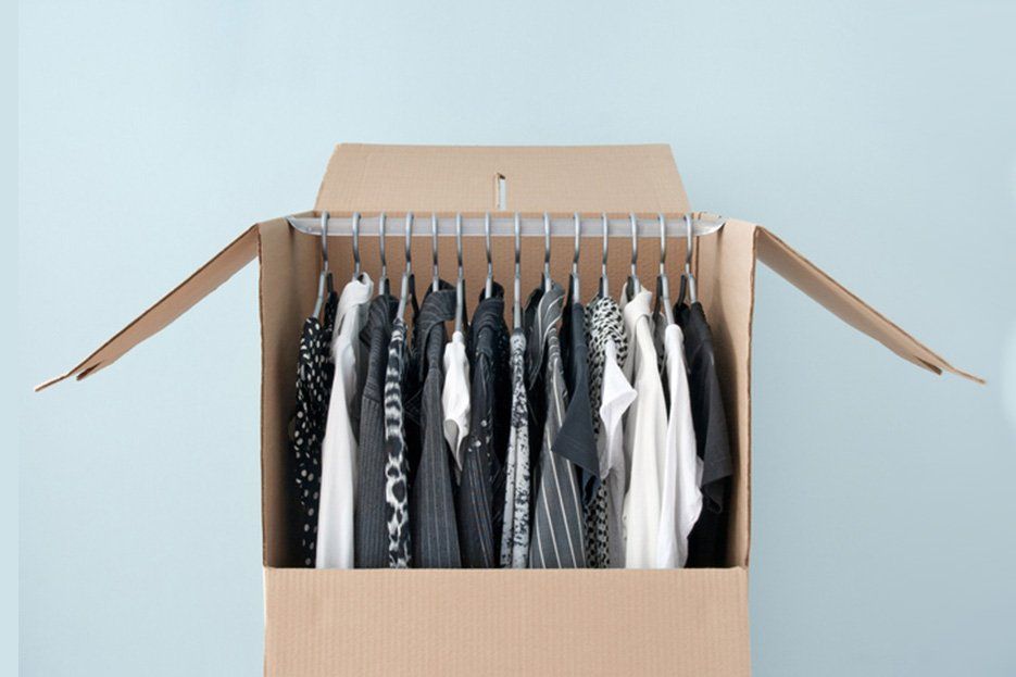 Clothes Inside A Box — Madison, AL — Guthrie Self Storage Clothes Inside A Box — Madison, AL — Guthrie Self Storage
