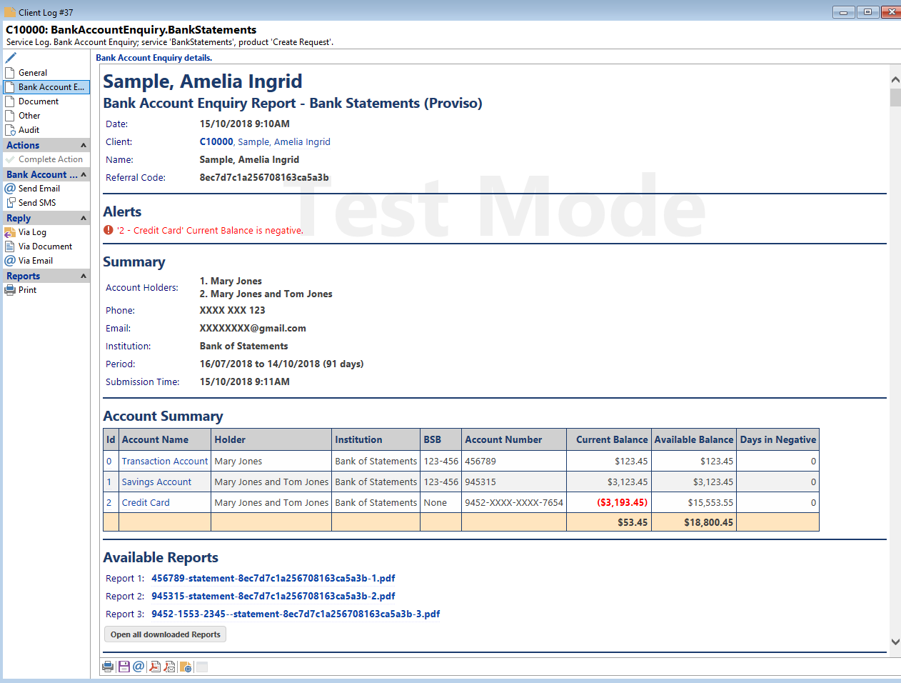 finPOWER Connect Bank Account Enquiry finPOWER Connect Bank Account Enquiry