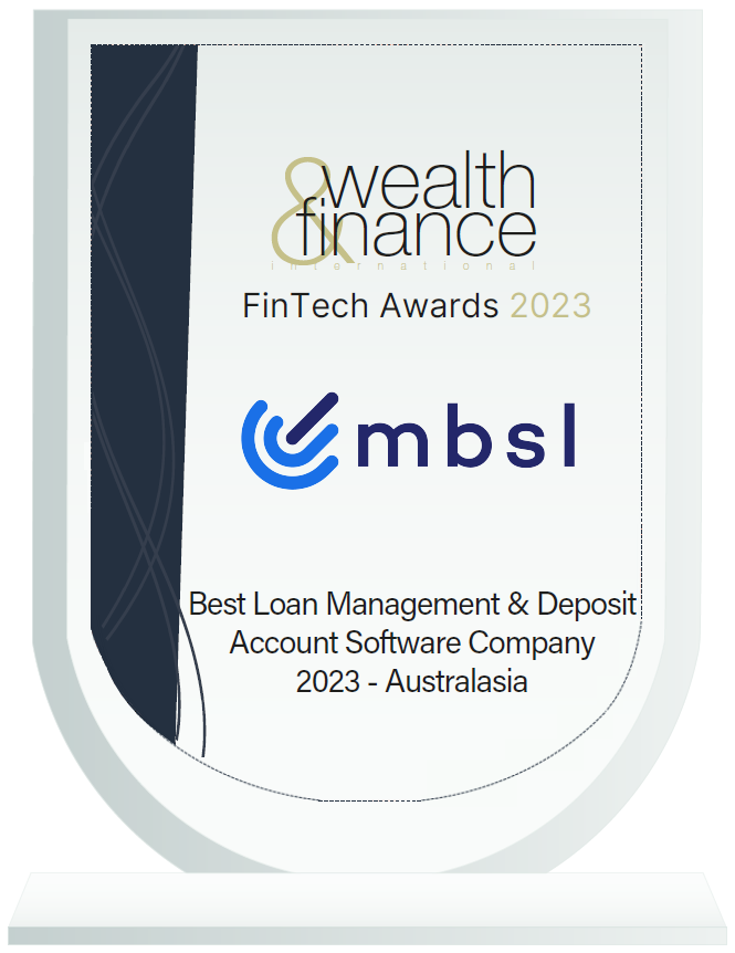 Click to read the Awards article about mbsl A plaque that says `` wealth finance fintech awards 2023 '' mbsl