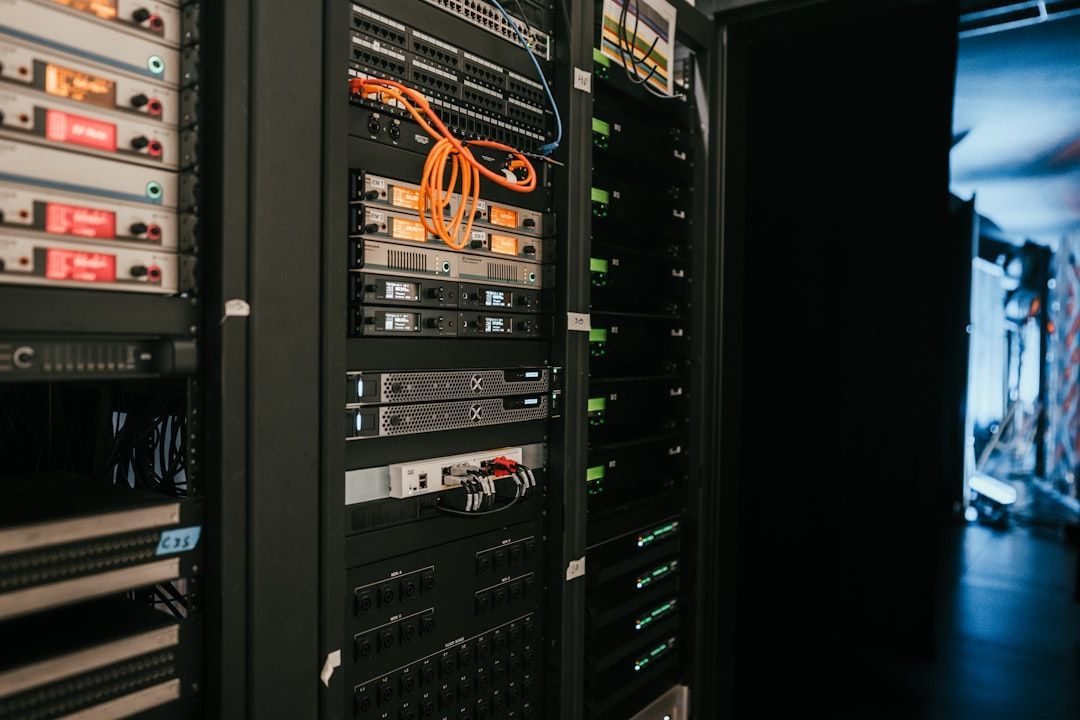 designAmerica ASIST Front End Data System (FEDS) server rack infrastructure for satellite telemetry processing