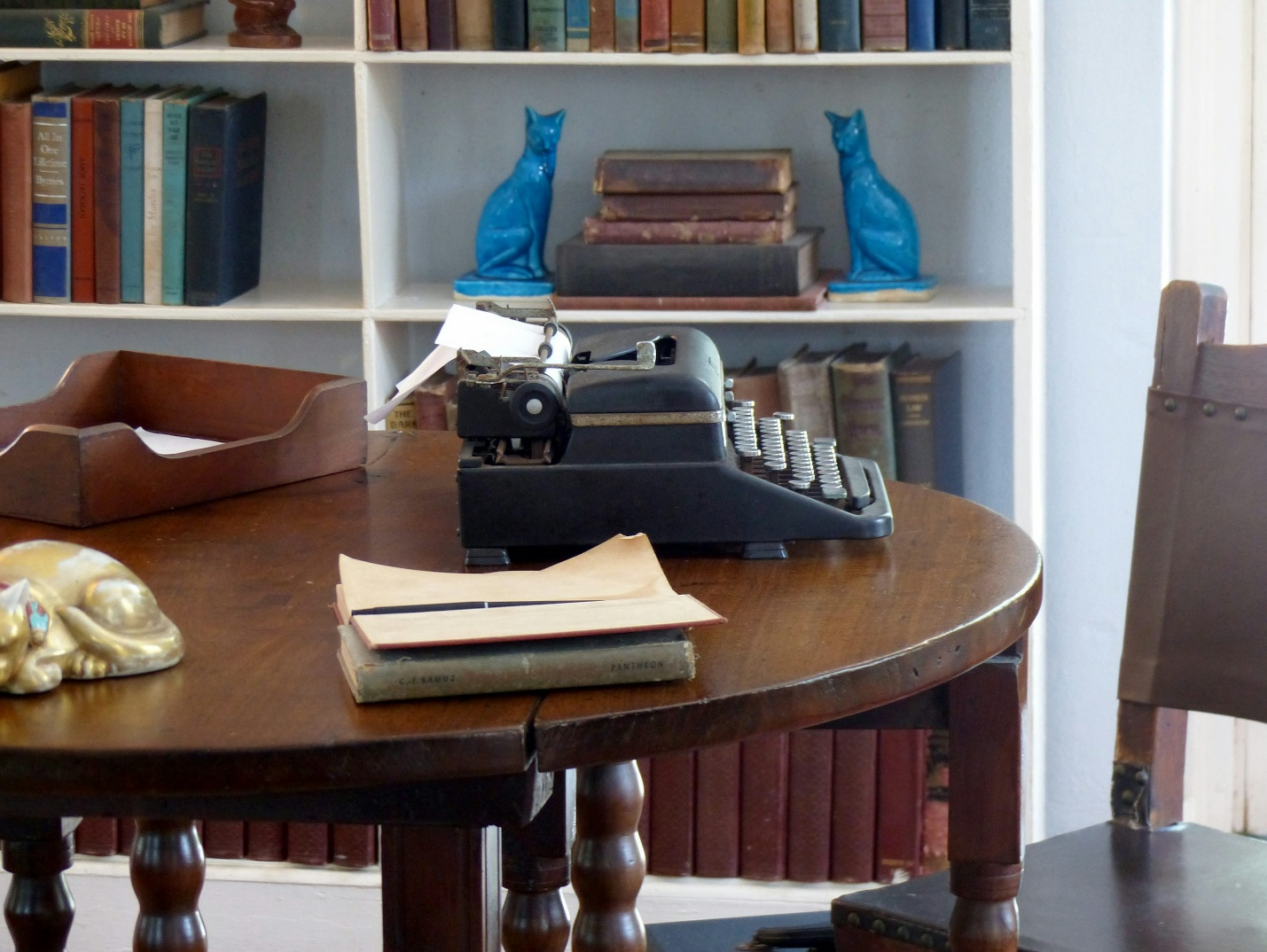 An office space inside Ernest Hemingway’s house