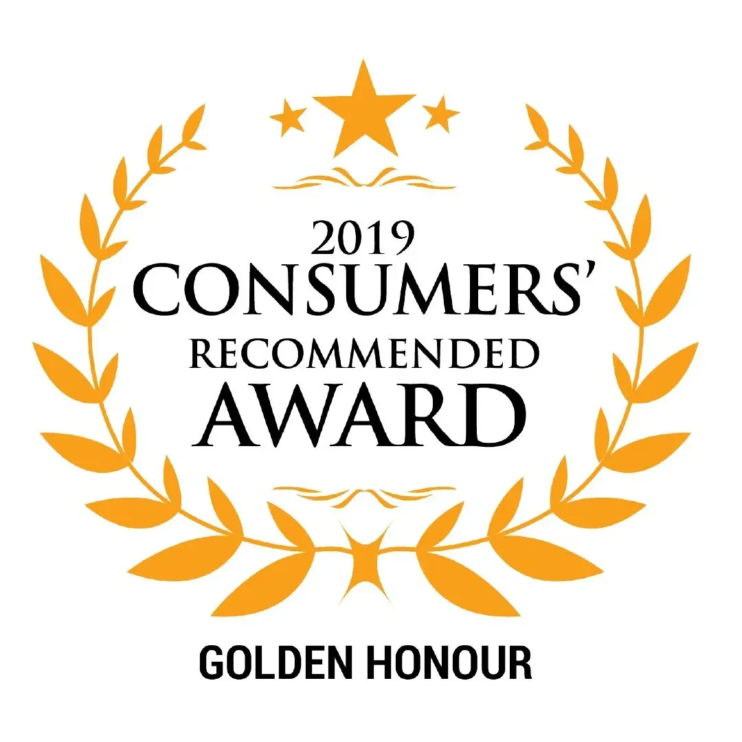 2019 Consumers' recommended award