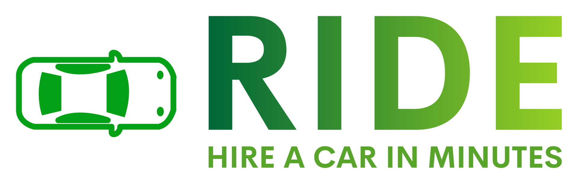 Green car icon with