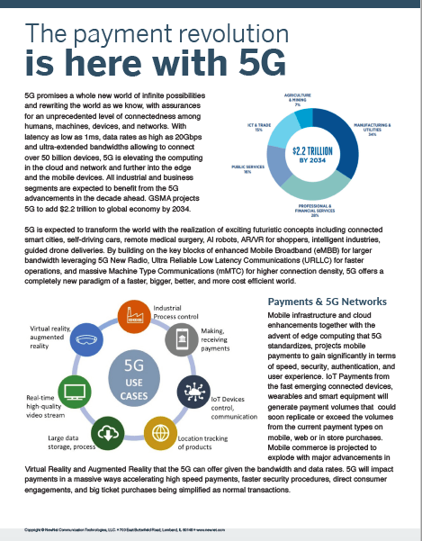 5G & Mobile, IoT Payments
