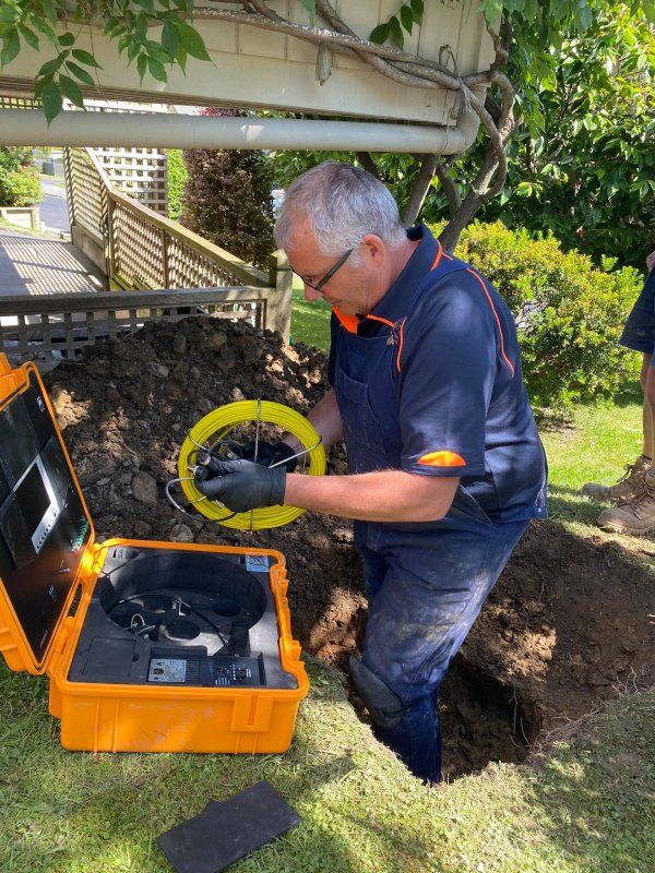 master plumber doing new drainage installations
