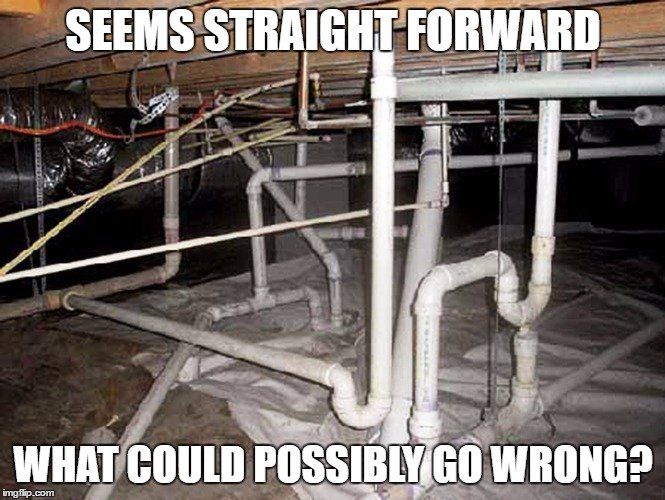 house plumbing meme