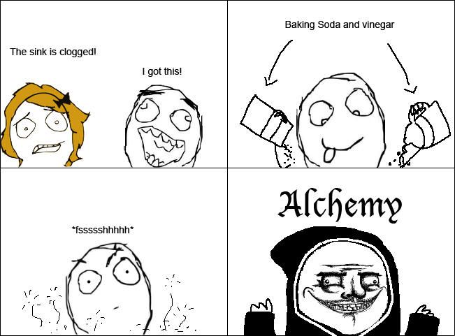 baking soda and vinegar meme