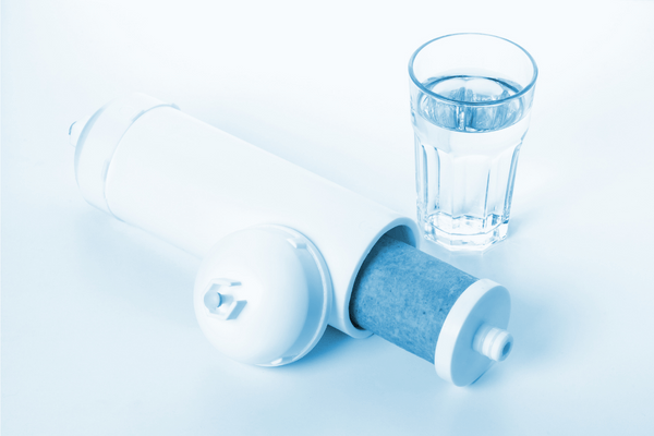 a clean and healthy water in a glass