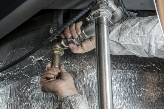 Light commercial plumbing repair