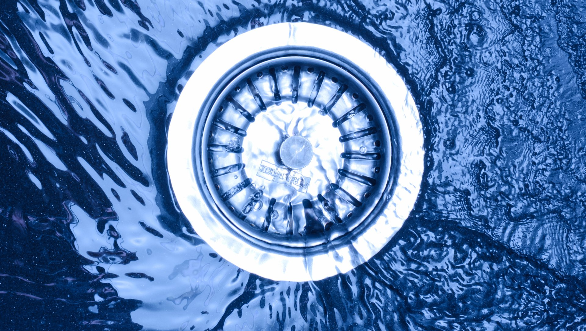 a drain with strainer