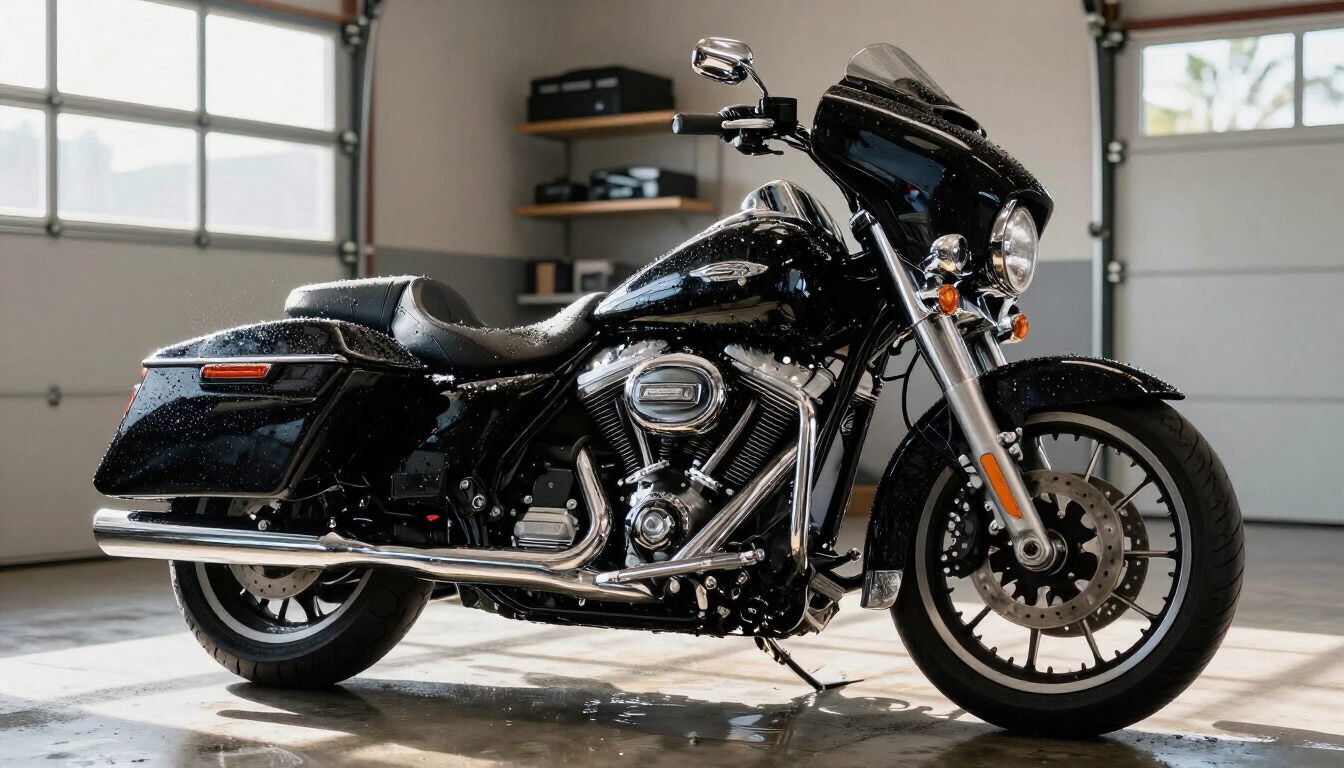 Lavagem técnica de Harley-Davidson