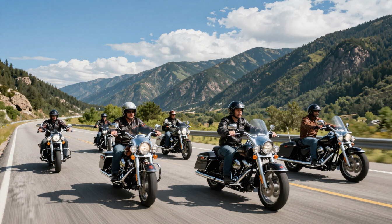 Experiência de pilotagem Harley-Davidson