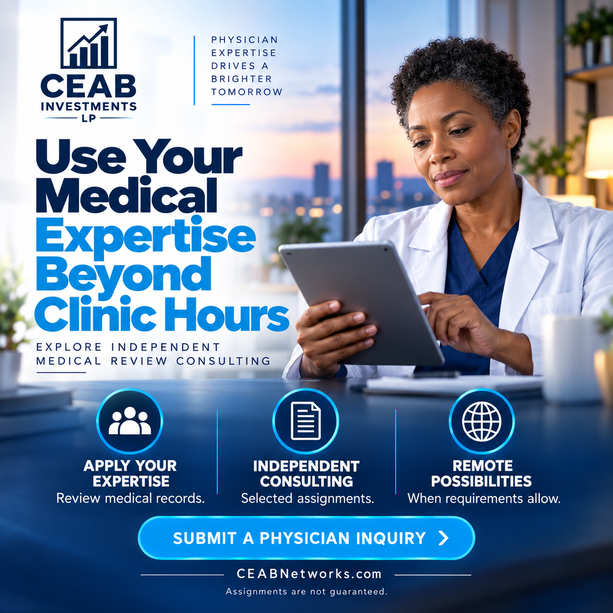 Medical Expertise Beyond Clinic Hours.