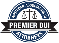 The logo for the american association of premier dui attorneys