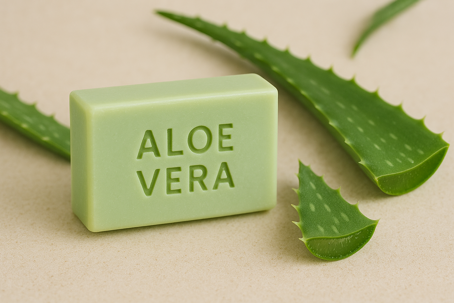 Bar Soap with Aloe Vera