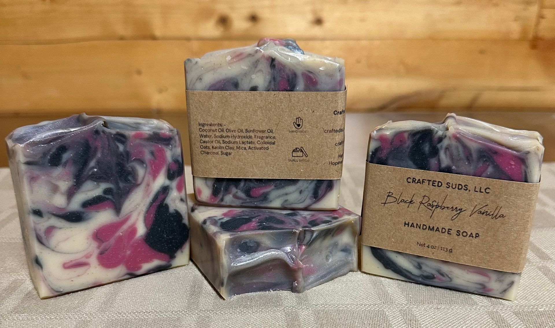 Black Raspberry Vanilla with Activated Charcoal