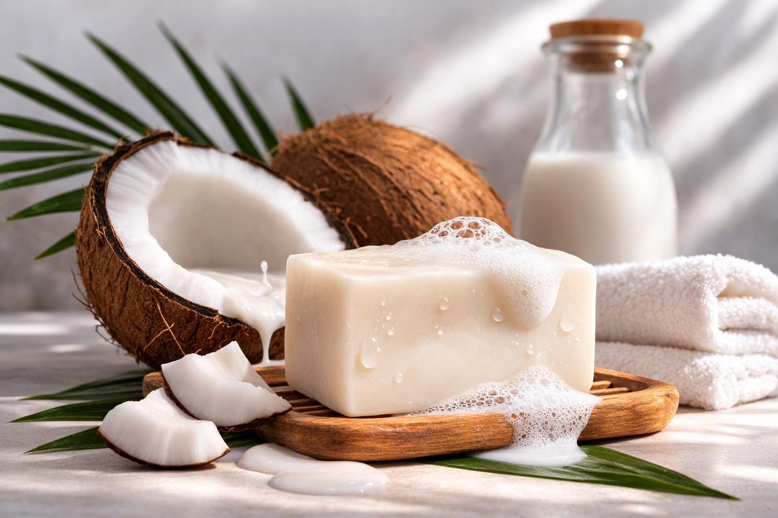 Bar Soap with Coconut Milk