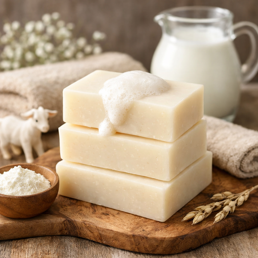 Bar Soap with Goat Milk