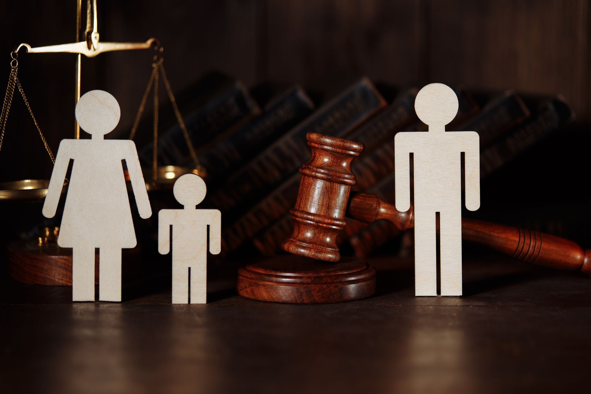 Child Custody Case Concept