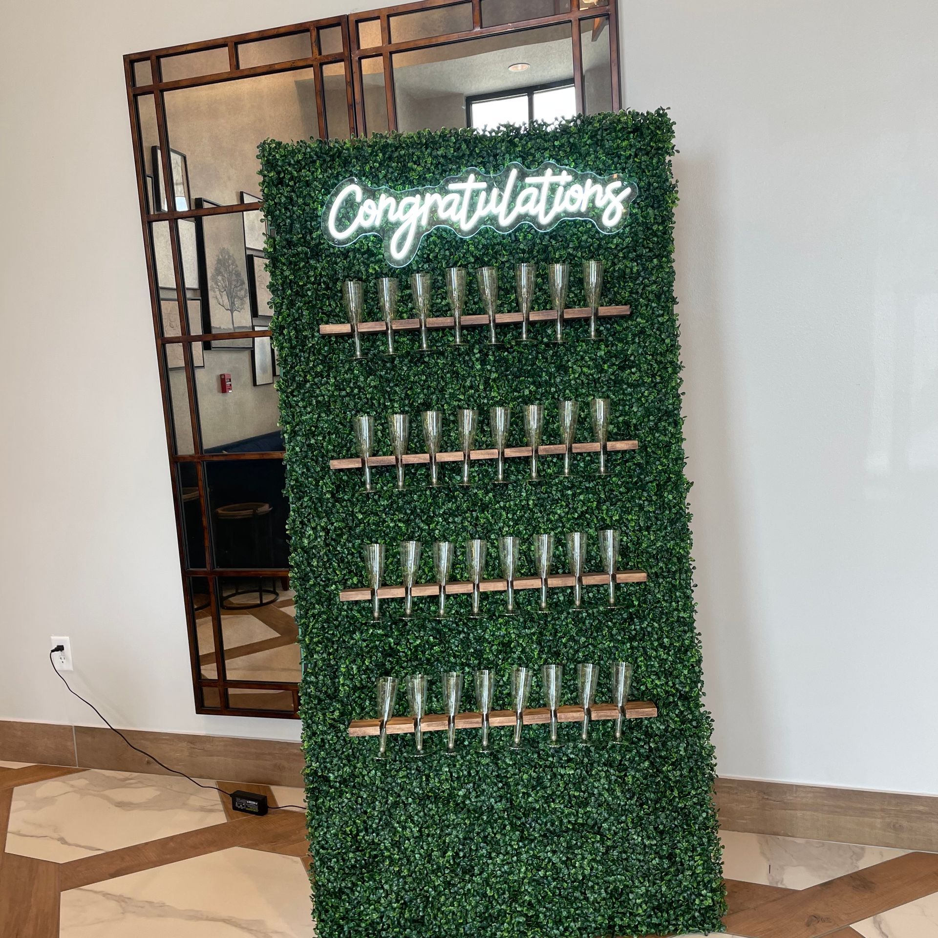 Champagne Wall