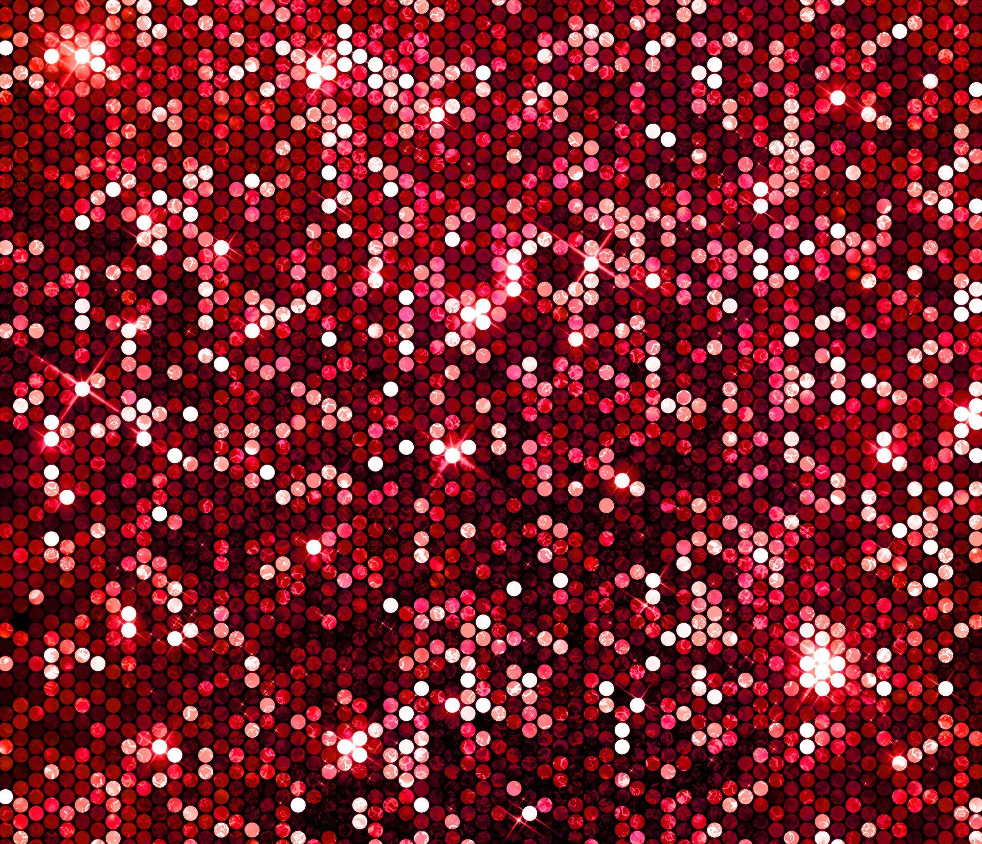 Red Shimmer Wall