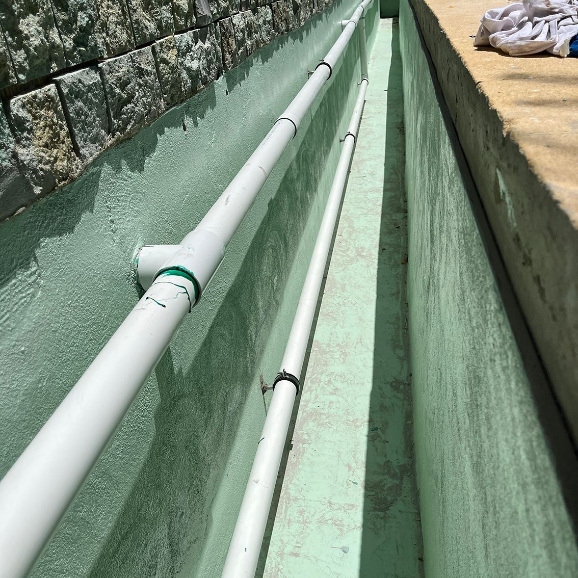 Pipes and Gutter