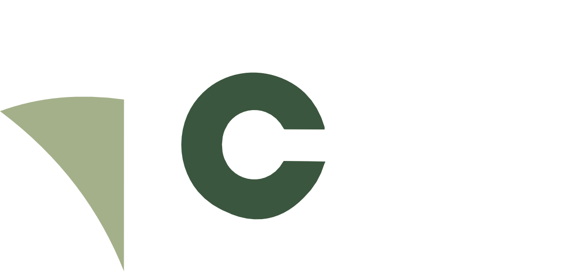 A dark green letter 