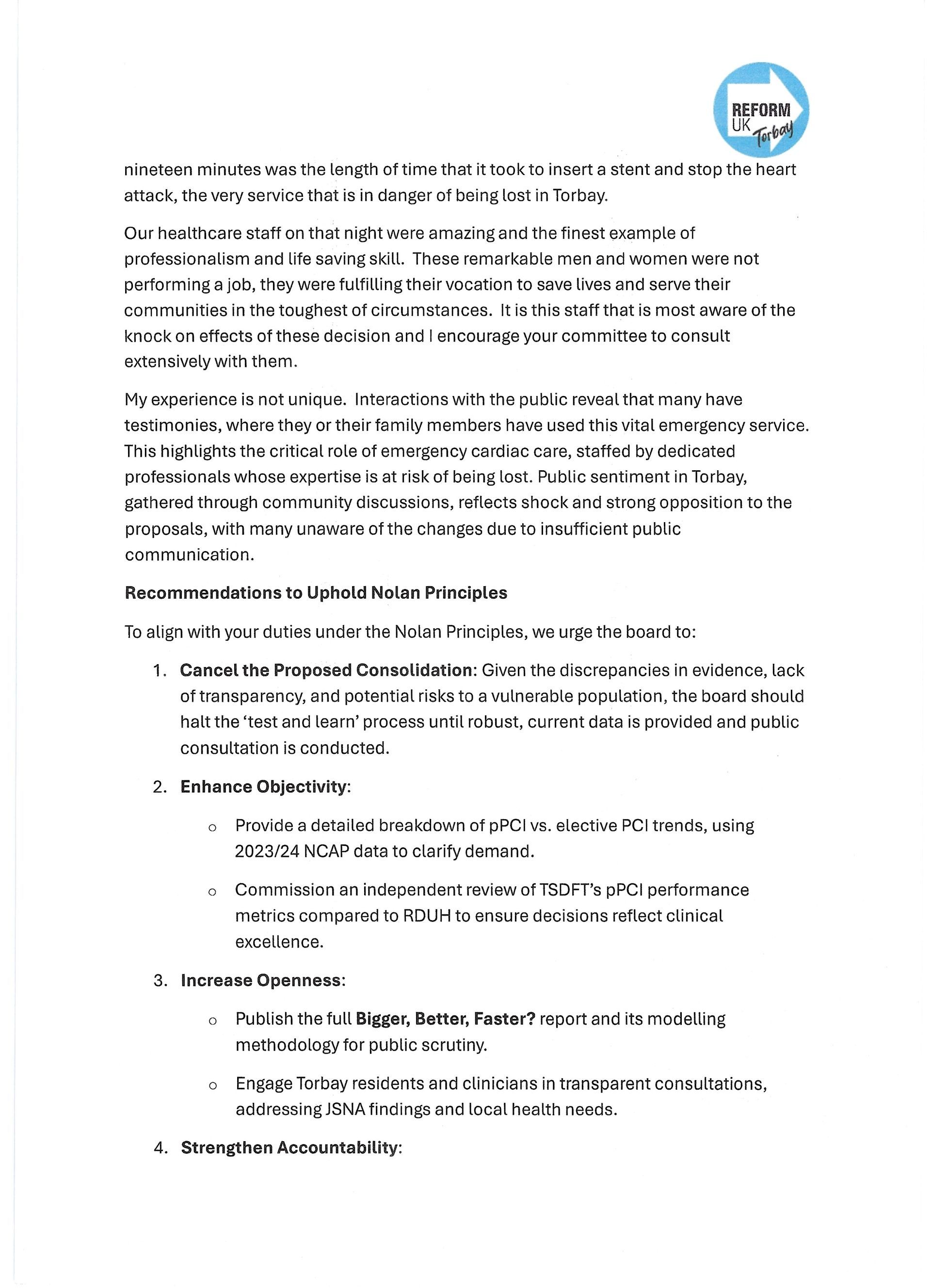 Integrated Care Board letter from Gordon Scott Page 6