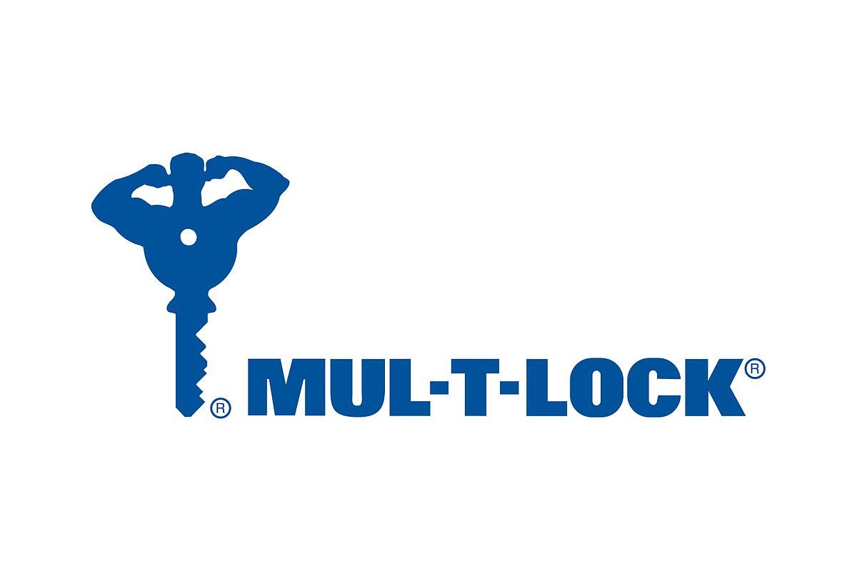 Logo a forma di chiave blu con la scritta 
